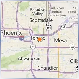 Arizona State University Location Map Arizona State University Location Map