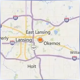 Michigan State University Location Map Michigan State University Location Map