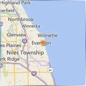 Northwestern University Location Map Northwestern University Location Map