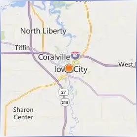 University of Iowa Location Map University of Iowa Location Map
