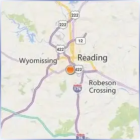 Alvernia University Location Map Alvernia University Location Map