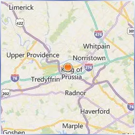 American College of Financial Services Location Map American College of Financial Services Location Map