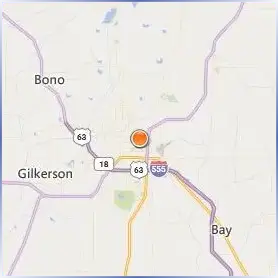 Arkansas State University Location Map Arkansas State University Location Map