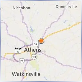 Athens Technical College Location Map Athens Technical College Location Map