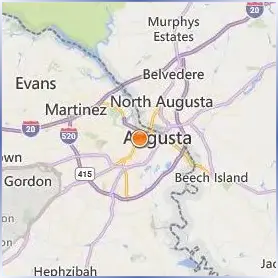 Augusta University Location Map Augusta University Location Map