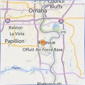 Bellevue University Location Map Bellevue University Location Map