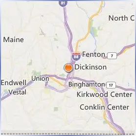 SUNY Broome Community College Location Map SUNY Broome Community College Location Map