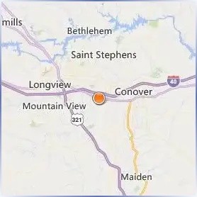 Catawba Valley Community College Location Map Catawba Valley Community College Location Map