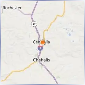 Centralia College Location Map Centralia College Location Map