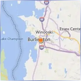 Champlain College Location Map Champlain College Location Map
