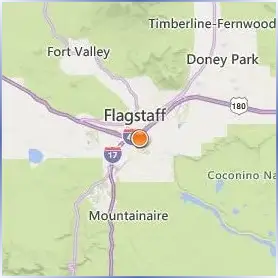 Coconino Community College Location Map