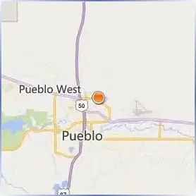 Colorado State University Pueblo Location Map Colorado State University Pueblo Location Map