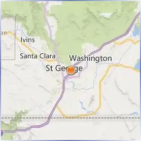 Dixie State University Location Map Dixie State University Location Map
