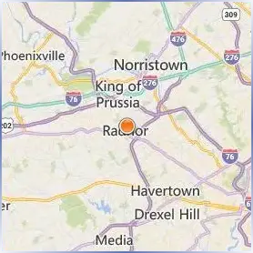 Eastern University Location Map
