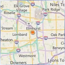 Elmhurst University Location Map Elmhurst University Location Map