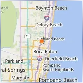 Everglades University Location Map
