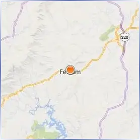 Ferrum College Location Map Ferrum College Location Map