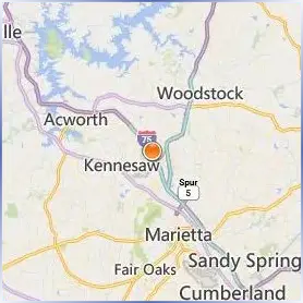 Kennesaw State University Location Map Kennesaw State University Location Map