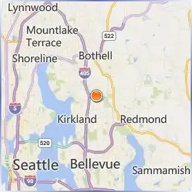 Lake Washington Institute of Technology Location Map