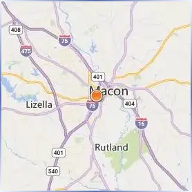 Mercer University Location Map Mercer University Location Map