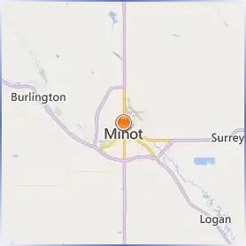 Minot State University Location Map Minot State University Location Map
