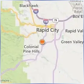 National American University Rapid City Location Map