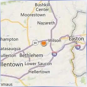 Northampton County Area Community College Location Map Northampton County Area Community College Location Map