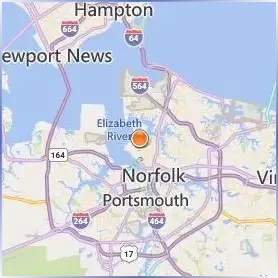 Old Dominion University Location Map Old Dominion University Location Map
