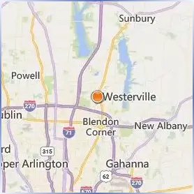 Otterbein University Location Map Otterbein University Location Map
