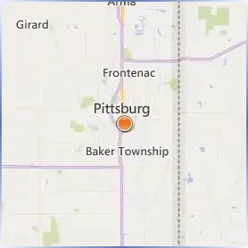 Pittsburg State University Location Map Pittsburg State University Location Map