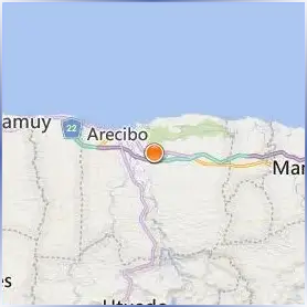 Pontifical Catholic University of Puerto Rico Arecibo Location Map