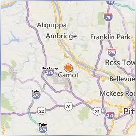 Robert Morris University Location Map