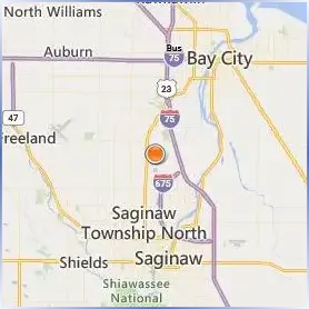 Saginaw Valley State University Location Map Saginaw Valley State University Location Map