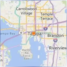 The University of Tampa Location Map The University of Tampa Location Map