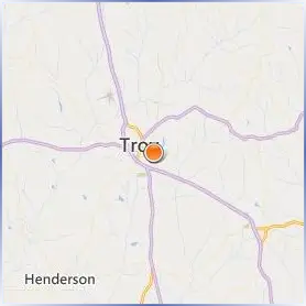 Troy University Location Map Troy University Location Map