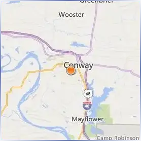 University of Central Arkansas Location Map University of Central Arkansas Location Map