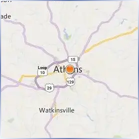 University of Georgia Location Map University of Georgia Location Map