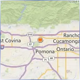 University of La Verne Location Map University of La Verne Location Map