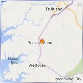 University of Maryland Eastern Shore Location Map University of Maryland Eastern Shore Location Map