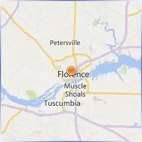 University of North Alabama Location Map University of North Alabama Location Map
