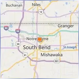 University of Notre Dame Location Map University of Notre Dame Location Map