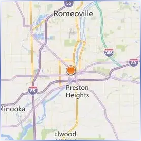 University of St Francis Location Map University of St Francis Location Map
