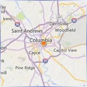 University of South Carolina Columbia Location Map University of South Carolina Columbia Location Map