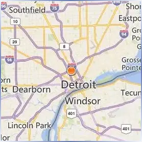 Wayne State University Location Map Wayne State University Location Map