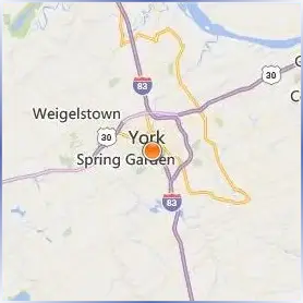 York College Pennsylvania Location Map York College Pennsylvania Location Map